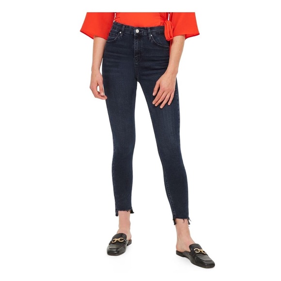 jamie step hem skinny jeans